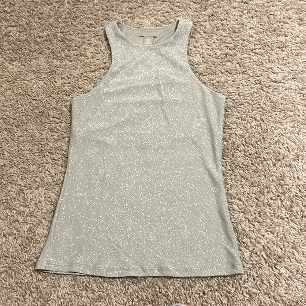 Cute Shimmery H&M tank top size XS